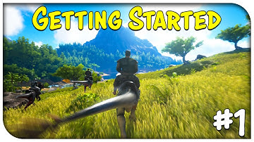 GETTING STARTED! - ARK: Survival Evolved Ep. 1 (Ark Survival Gameplay)