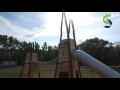 Vidéo de présentation d’un parc de jeux en vues aériennes