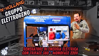 Smonto Un Gruppo Elettrogeno Ps9000 Energia Elettrica