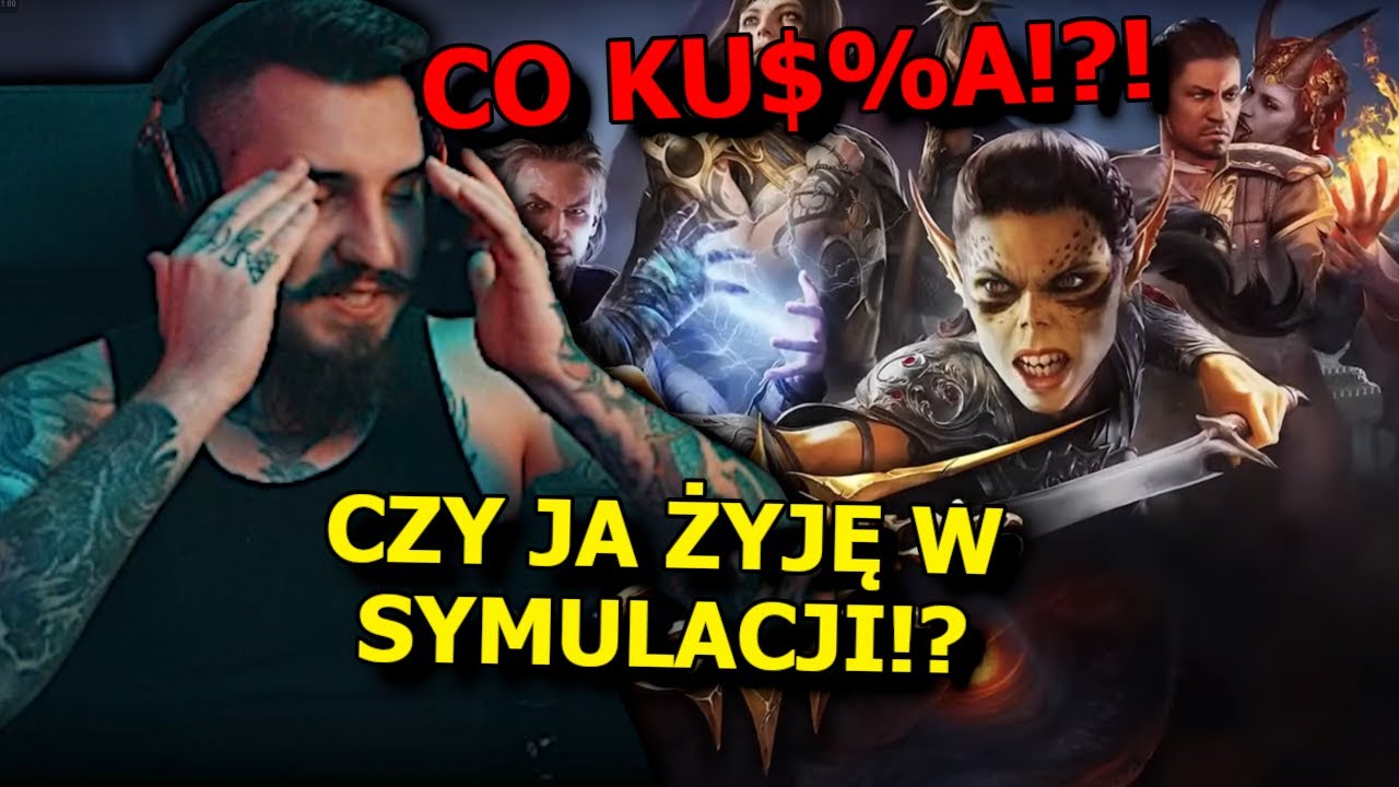 WIELKA AFERA o Baldur's Gate 3 | Kiszak Ogląda @Libertum