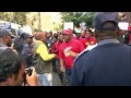 Violent clashes in the streets of Jo'burg