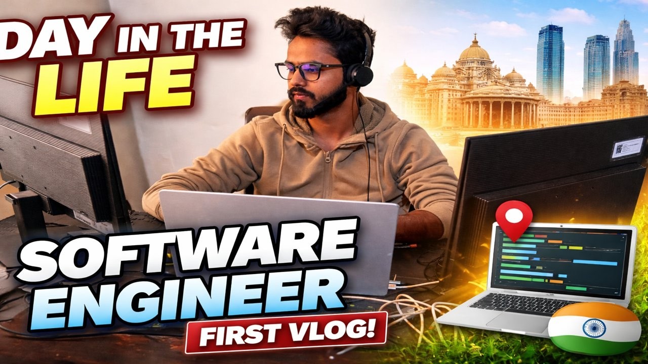 My first vlog | A day in my life | Software engineer in Bangalore ...