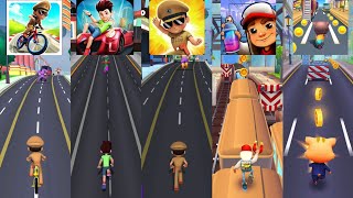 Little Singham Cycle Race 🆚 Kicko & Super Speedo 🆚 Little Singham 🆚 Subway Surfers 🆚 Cat Runner screenshot 5