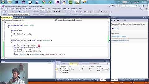 2#PE programmation evenementielle c# TextBox Label Variable Darija