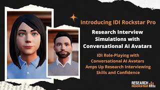 IDI Rockstar Pro - AI-Based Training for Research Interviewers [webinar]