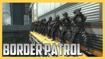 Border Patrol on BO2 (Snipers vs Runners) | Swiftor
