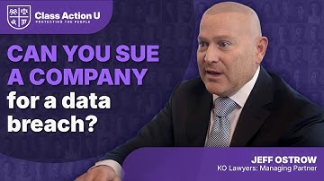 Can You Sue a Company for a Data Breach?