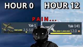 FROM LOW TIER TO TOP TIER IN 12 HOURS⁉️| War thunder