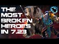 4 Most OVERPOWERED Heroes in Patch 7.23