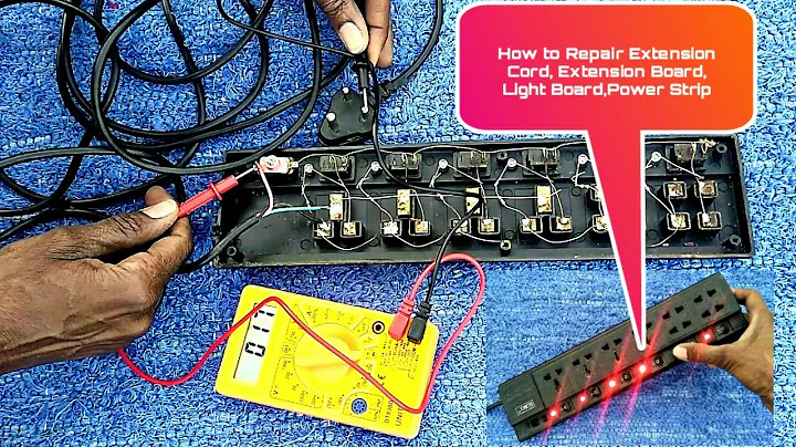 How to repair extension box at home. In a simple way