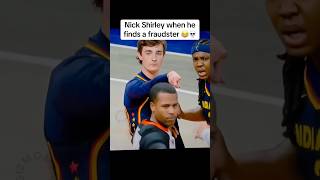 Nick Shirley alleges: Nick Shirley when he finds a fraudster 😂💀