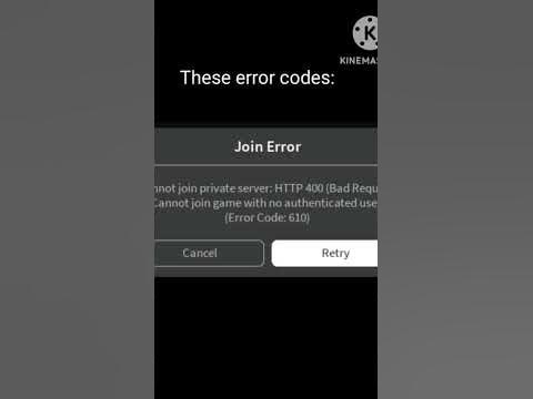 error codes #roblox #robloxshorts - YouTube