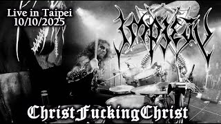 Download Lagu IMPIETY - ChristFuckingChrist (Drumcam Taipei 2025) MP3
