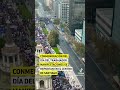 Marcha por conmemoración del día del  trabajador y trabajadora de Chile .