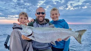 Steelhead Hunter Charters Manistee, Michigan Salmon Fishing