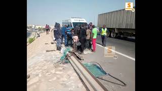 Grave accident sur l’autoroute à péage des bléssés graves et des……