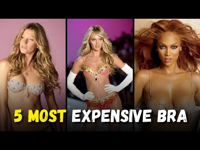 5 Most Expensive Bra in the world, victoria's secret Bra
