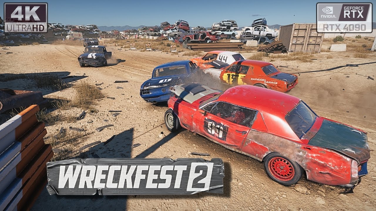 Wreckfest 2 | Early Access | GeForce RTX 4090 | 4K - YouTube