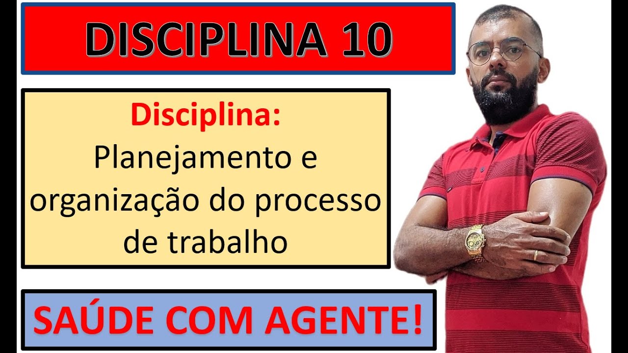 DISCIPLINA 10 | O QUE VAMOS ESTUDAR? Planejamento e organização do ...