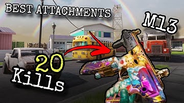 The Best Attachments For M13 - Call Of Duty Mobile:Hardpoint Nuketown