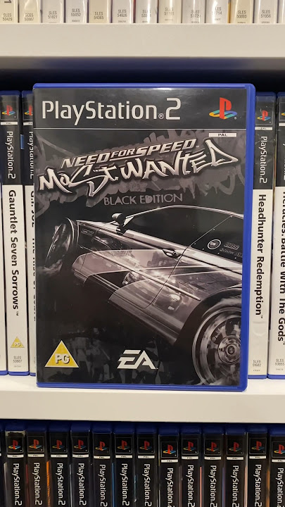 Need for Speed Most Wanted Black Edition on PlayStation 2 🚗💥🚓 #playstation #nfs #mostwanted #ps2