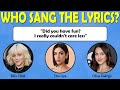 Lyrics Challenge Quiz