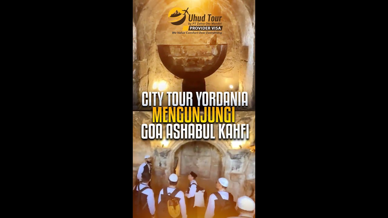 ⁣Highlight Umroh Akhir Ramadhan Plus Aqso : City Tour Yordania, Gua Ashabul Kahfi - Uhud Tour