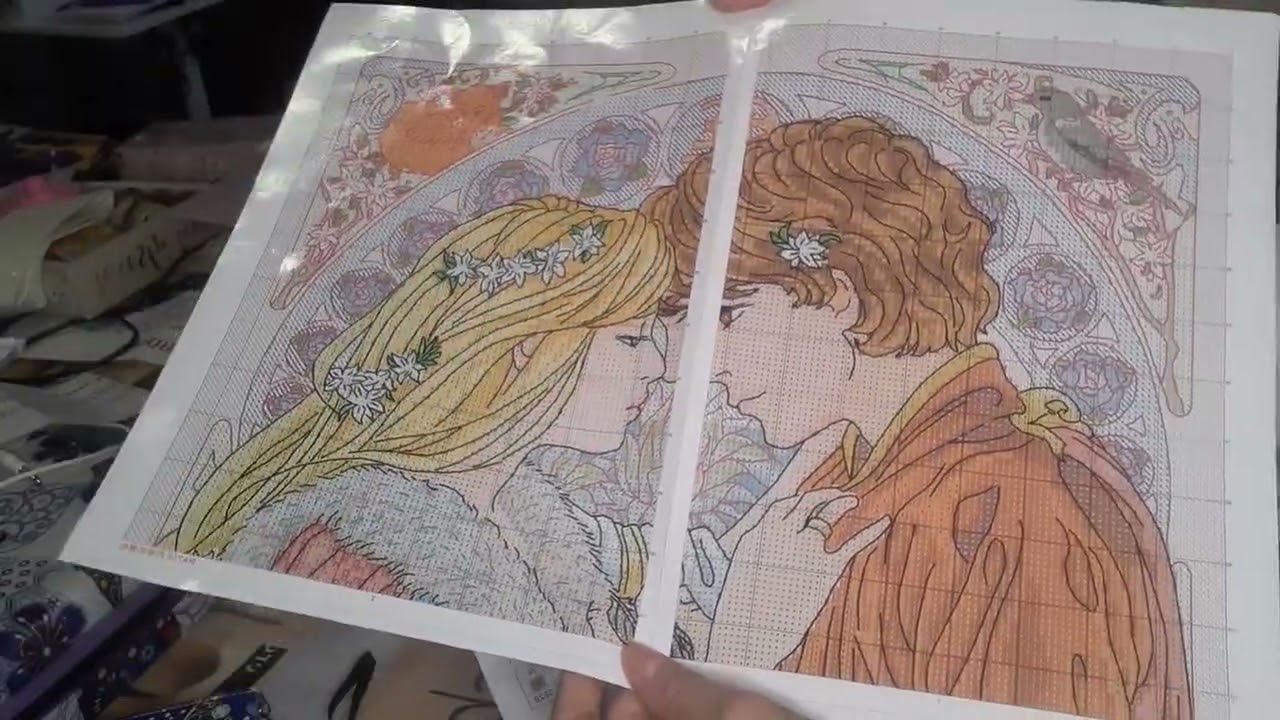 2 toiles #crossstitch #pointdecroix #dreamstitch 