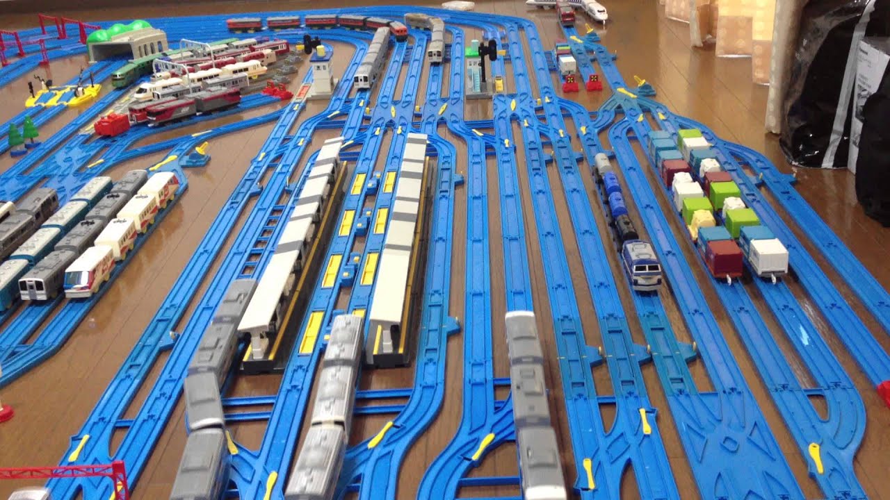 プラレール・レイアウト82 - YouTube
