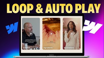 How to Embed Autoplay & Loop Video in Webflow Using Vidzflow (Dynamic CMS Setup)