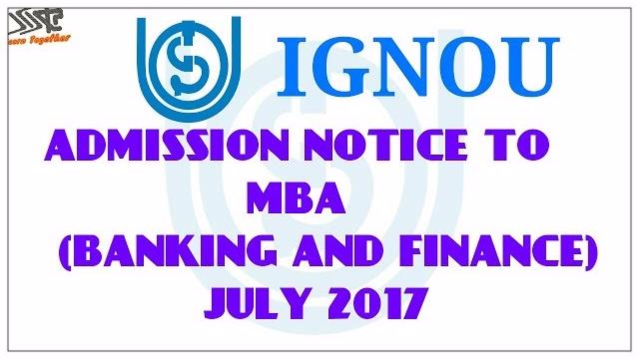 Oct 25, 2019  This Programme was launched by the School of Management Studies, IGNOU, following an MoU between IGNOU and the Indian Institute of Banking and Finance IIBF in order to provide an avenue for post graduate academic qualification in Banking and Financial Services, 