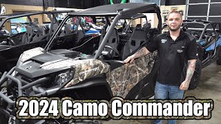 2024 Can Am Commander XT CAMO Talk around.