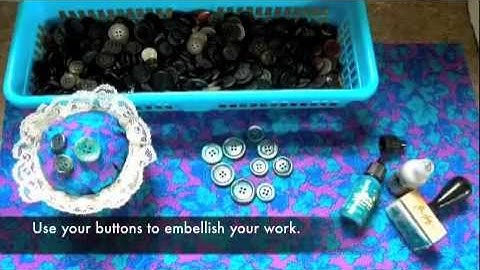 Decorate Your Buttons using Alcohol Ink In 2 easy Steps !!