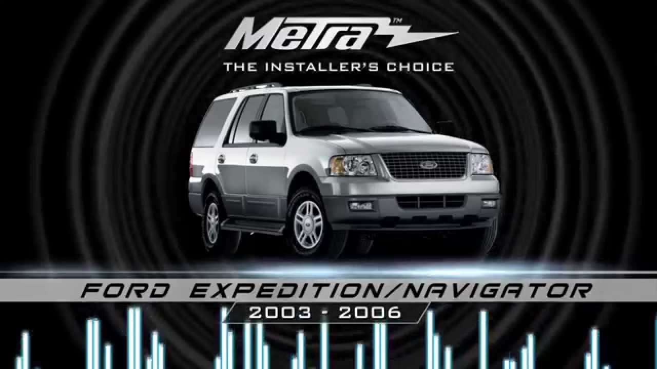 Kit Radio Auto Metra Per Lincoln Navigator 4x2 2007-2014 (senza Navigatore) - Staffa Di Installazione Aftermarket - 4