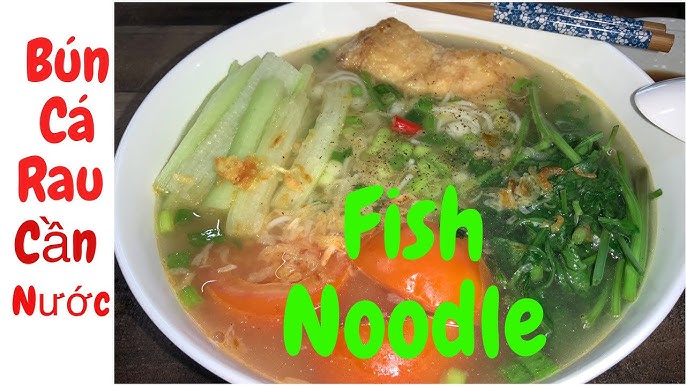 7. Phục Vụ Và Trang Trí Món Bún Cá Rau Cần