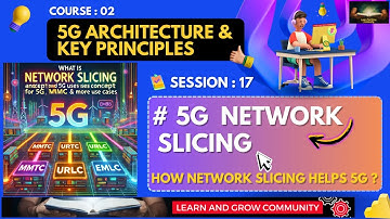 #17 ~ What is Network Slicing ? and why important for mMTC, uRLLC & eMBB usecases ? | Course 02 #5g