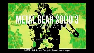 PS2 Longplay [001] Metal Gear Solid 3: Snake Eater (EU)