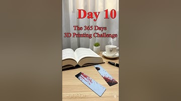 3D Printed Magic! 🎨 Day 10, 365 Days Challenge of 3D Printing. Download link in the description