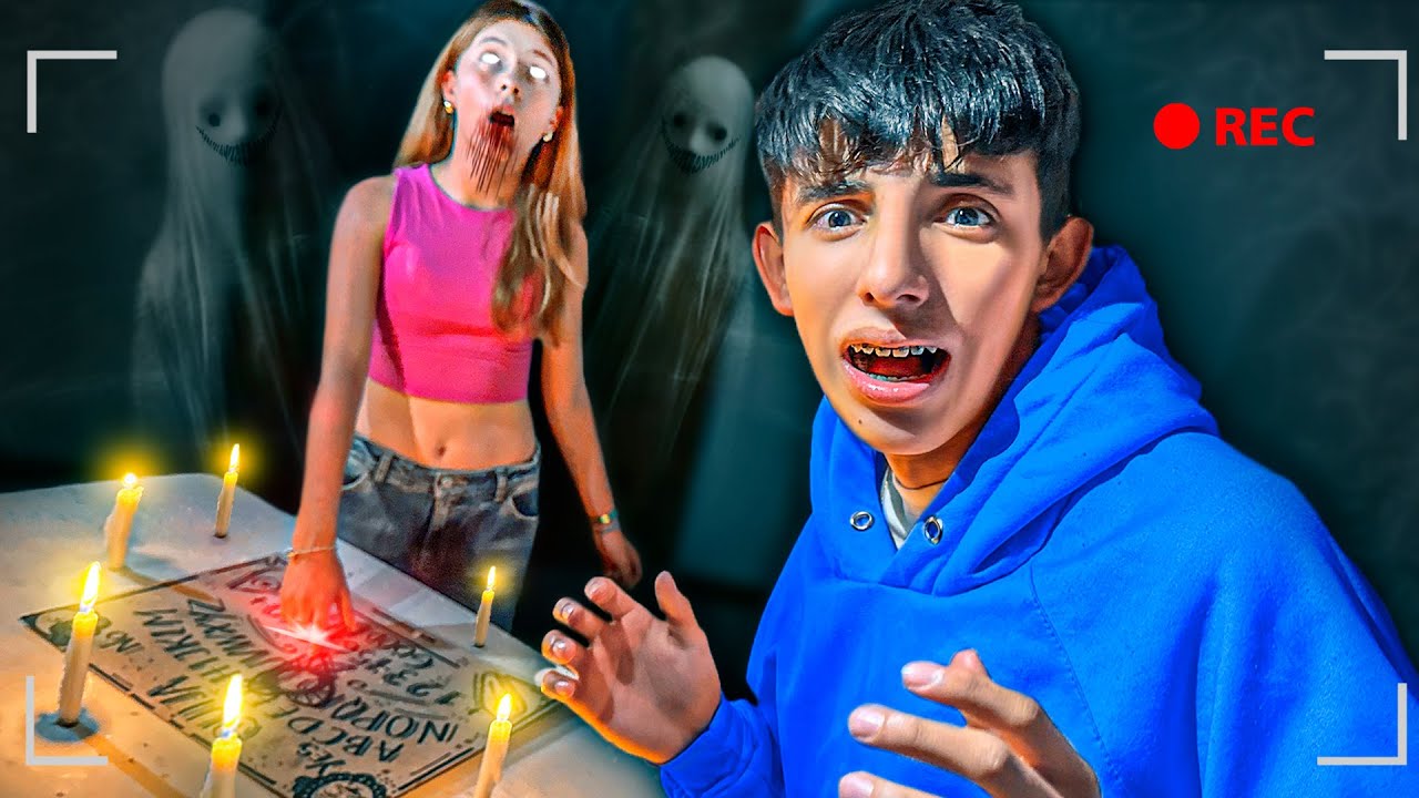 JUGAMOS a la OUIJA por PRIMERA VEZ con MI NUEVA HERMANA