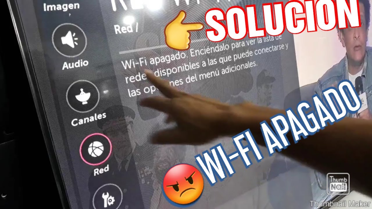 😡WIFI APAGADO SMART TV LG 👉SOLUCIÓN PROBLEMA DE 👉CONEXIÓN WIFI TV LG
