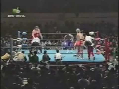 Sabu & Gary Albright vs Kenta Kobashi & The Patriot (AJPW 1996)
