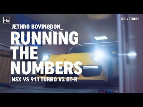 Honda NSX vs Porsche 911 Turbo vs Nissan GT-R: running the numbers