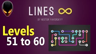 LINES Infinite by Nestor Yavorskyy: Levels 51 to 60 (Puzzle Game) screenshot 2
