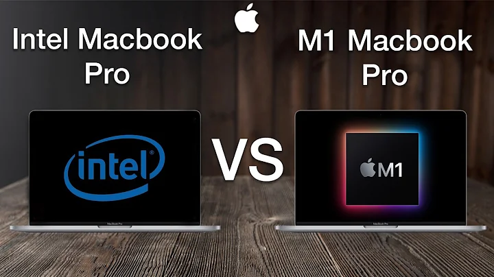 Apple 실리콘 MacBook Pro M1 vs 인텔 MacBook Pro 13 리뷰