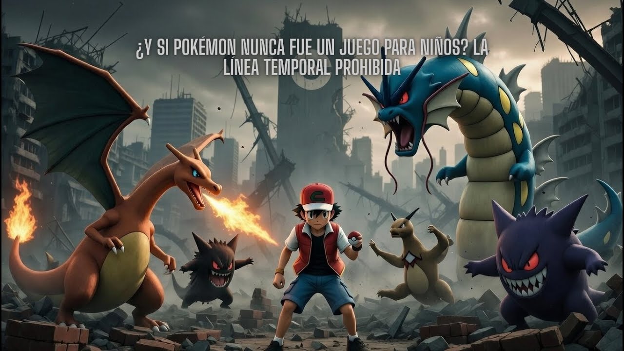 ¿Y si Pokémon nunca fue un juego para niños? La línea temporal prohibida.
