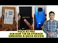 POCO X3 Pro Unboxing Flipkart First Sale Unit | SD 860 | 120Hz Display |...