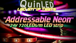 💡QuinLED💡Amazing 2023 "Addressable Neon" LED strip!