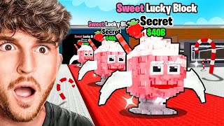 Famous CaylusBlox! I Opened 100 DESSERT LUCKY BLOCKS Wealth
