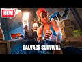 FORTNITE PWR SALVAGE SURVIVAL GAMEPLAY - FORTNITE CREATIVE SHOWCASE (HOW TO PLAY)