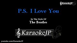P.S. I Love You (Karaoke) - Beatles chords
